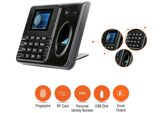 TM8000 Fingerprint reader access control